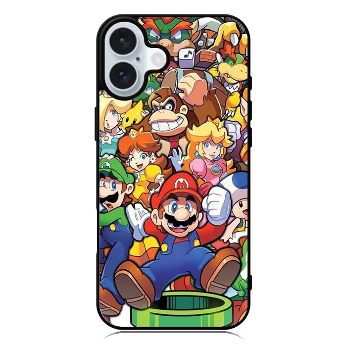 Super Mario Party iPhone 16 Case