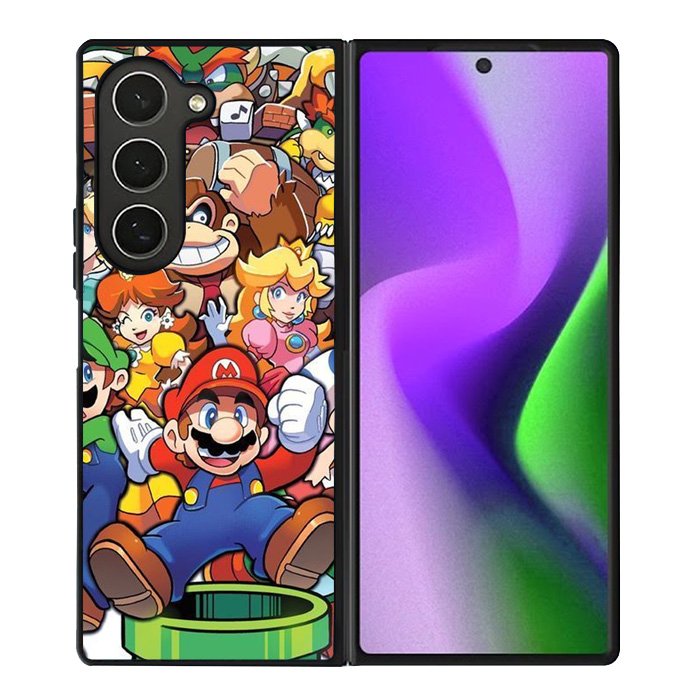 Super Mario Party Samsung Galaxy Z Fold 6 Case