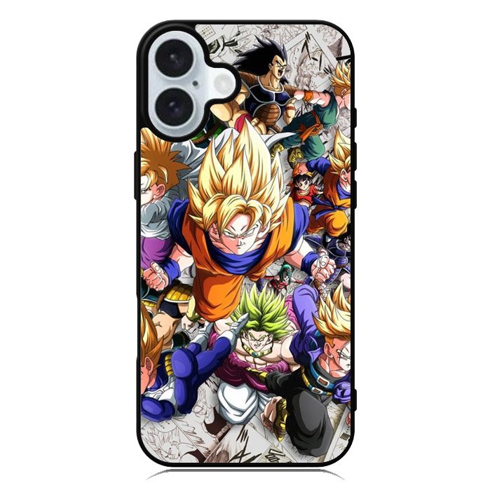 Dragon Ball Z 1st iPhone 16 Plus Case