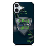 Seattle Seahawks 12 iPhone 16 Plus Case