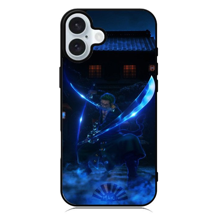 Zoro One Piece iPhone 16 Plus Case