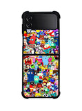 Doodle Art Samsung Galaxy Z Flip 4 5G 2022 Case