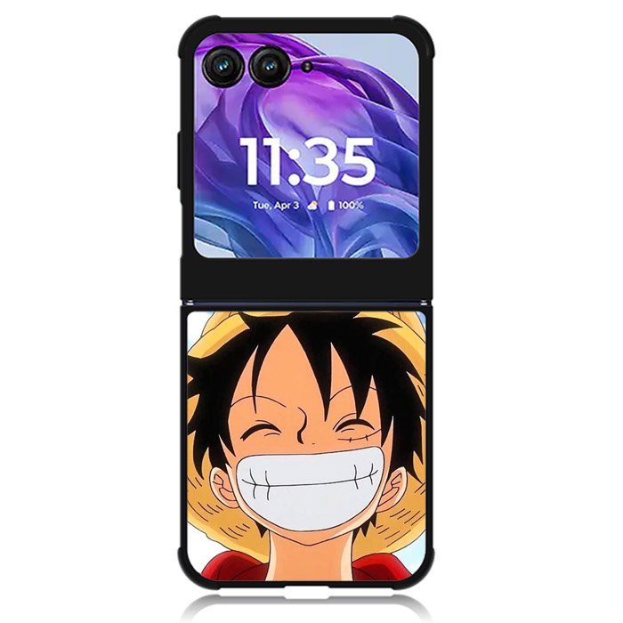 Luffy One Piece 1st Motorola Moto Razr Plus 2024 , Moto Razr+ 2024 Case