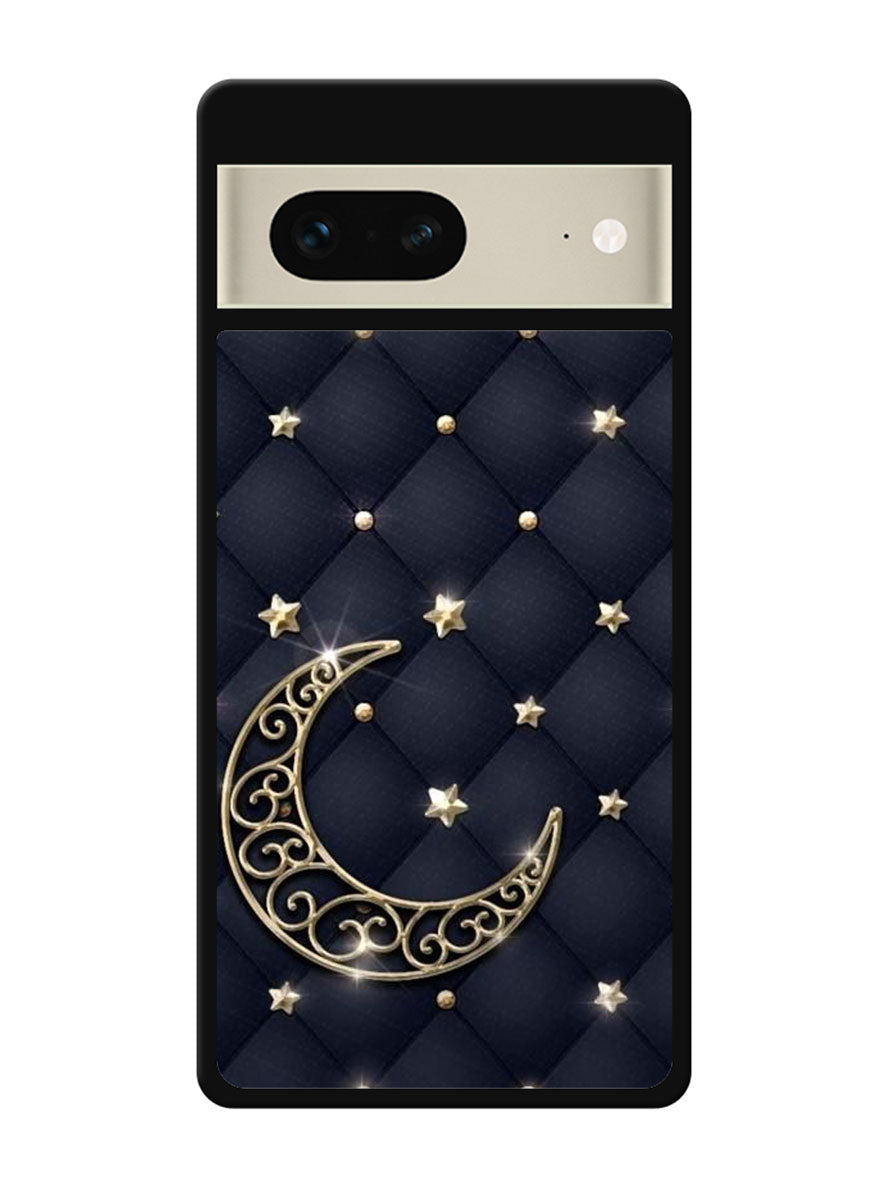 Golden Stars and Moon Google Pixel 7 Case