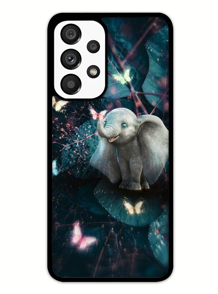 Butterfly Elephant Light F Samsung Galaxy A53 5G Case