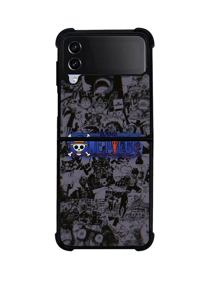 One Piece Comics Logo Samsung Galaxy Z Flip 4 5G 2022 Case