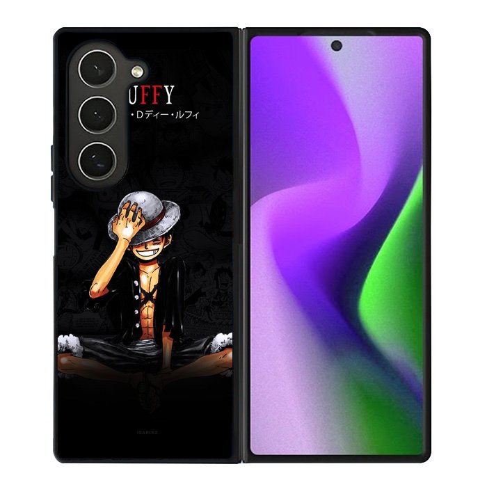 Luffy One Piece Captain Samsung Galaxy Z Fold 6 Case