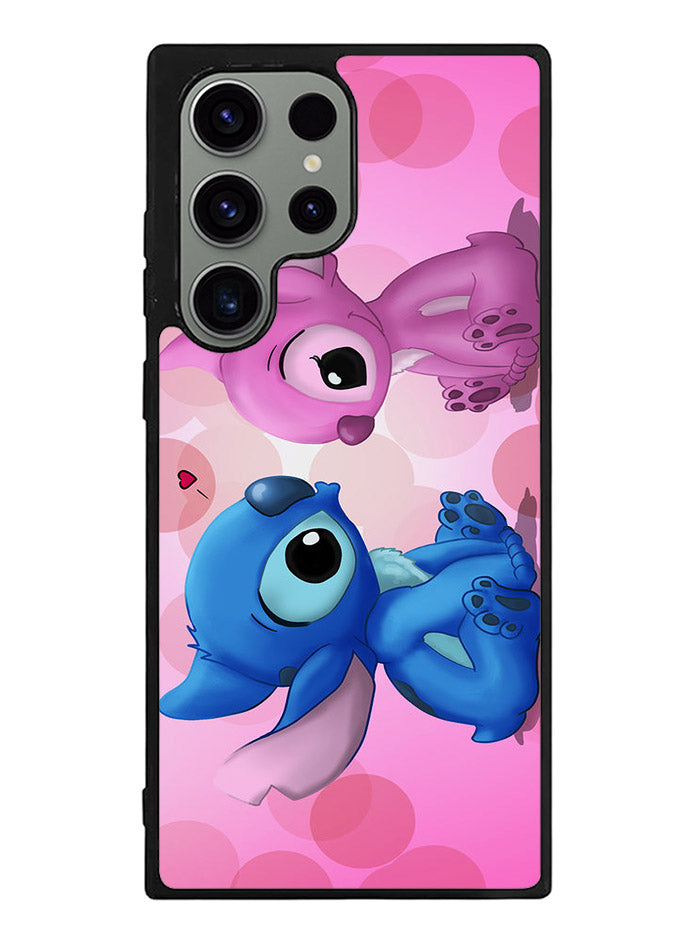 Stitch Pink And Blue 1st Samsung Galaxy S23 Ultra 5G Case