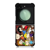 Peanuts In Background Wood Art Samsung Galaxy Z Flip 6 Case