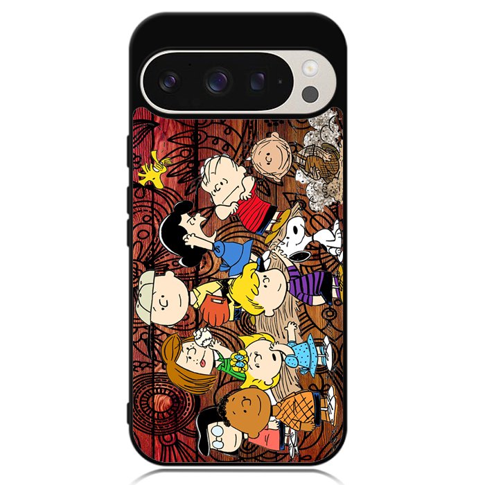 Peanuts In Background Wood Art Google Pixel 9 | Pixel 9 Pro Case