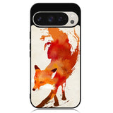 Watercolor art orange red fox animal Google Pixel 9 | Pixel 9 Pro Case