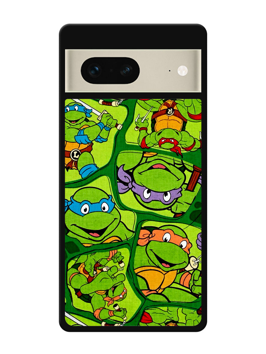 Teenage Mutant Ninja Turtles Collage 2nd Google Pixel 7 Case