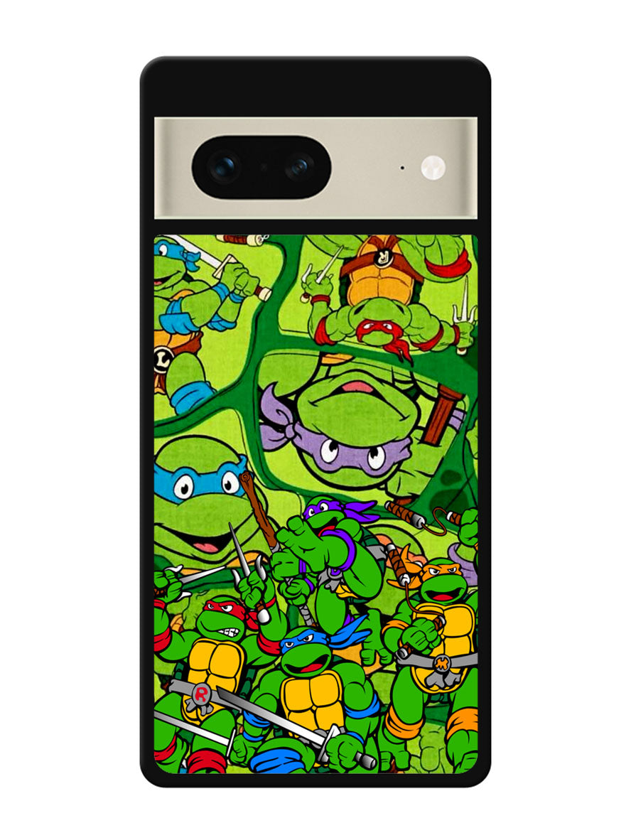 Teenage Mutant Ninja Turtles Collage 1st Google Pixel 7 Case