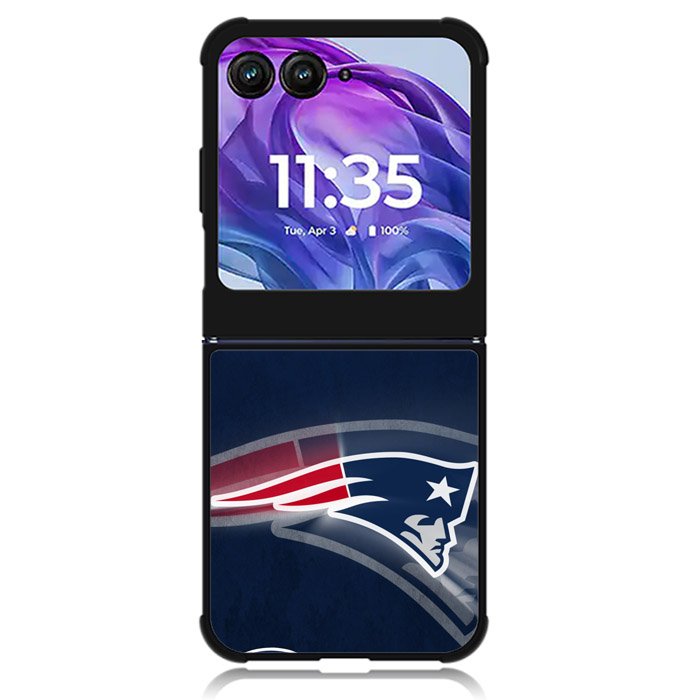 New England Patriots 4th Motorola Moto Razr Plus 2024 , Moto Razr+ 2024 Case