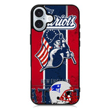 New England Patriots 1st iPhone 16 Plus Case