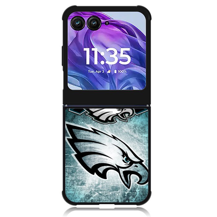 Philadelphia Eagles Logo 1st Motorola Moto Razr Plus 2024 , Moto Razr+ 2024 Case