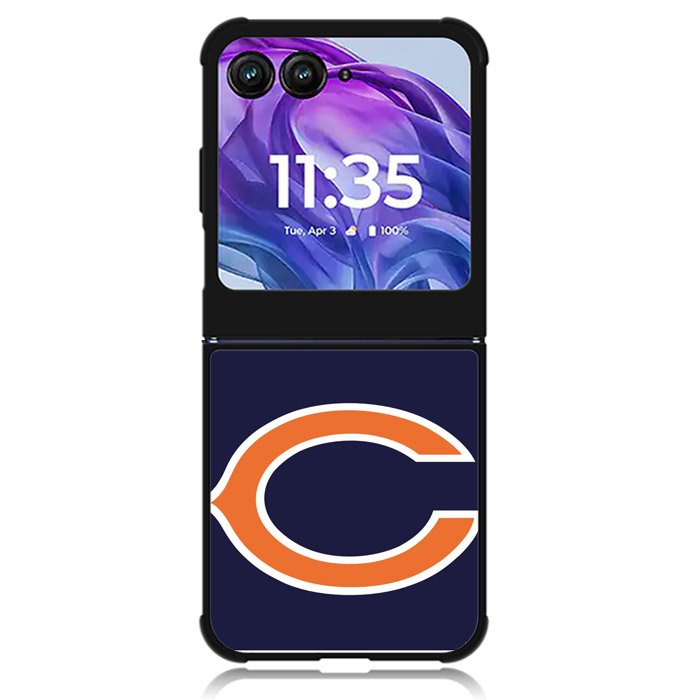 Chicago Bears 2nd Motorola Moto Razr Plus 2024 , Moto Razr+ 2024 Case