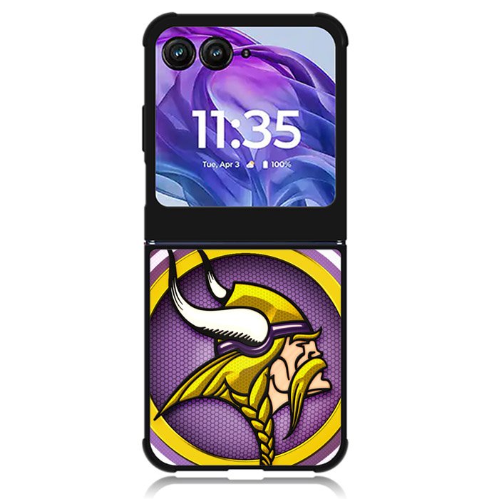 Minnesota Vikings 5th Motorola Moto Razr Plus 2024 , Moto Razr+ 2024 Case