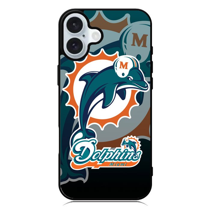 Miami Dolphins Nfl iPhone 16 Case