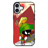 looney tunes marvin the martian iPhone 16 Plus Case