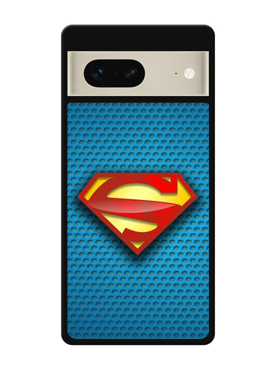 Superman Blue Carbon Logo Google Pixel 7 Case