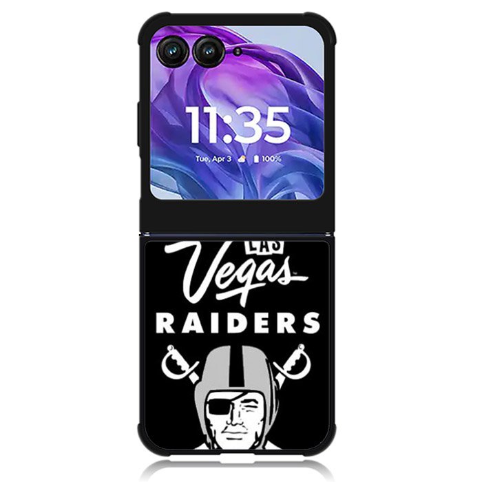 Las Vegas Raiders Motorola Moto Razr Plus 2024 , Moto Razr+ 2024 Case