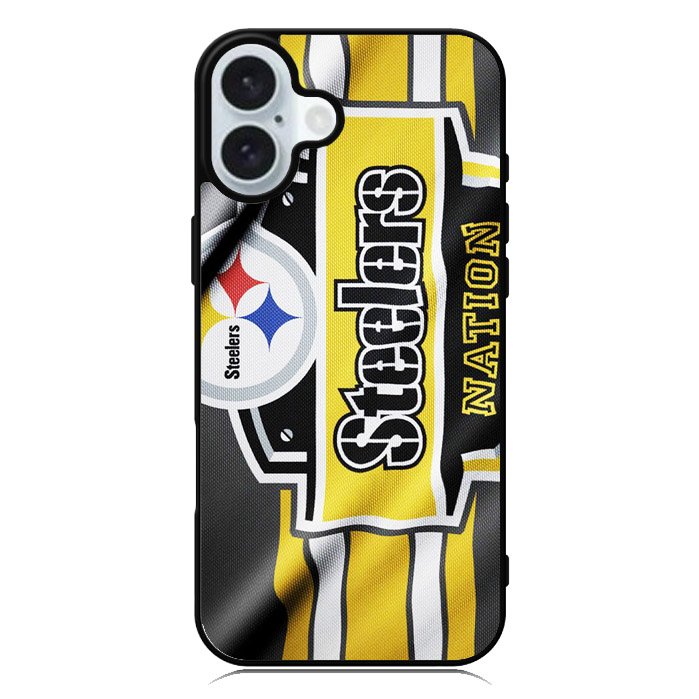 Pittsburgh Steelers Nation iPhone 16 Plus Case