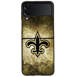 New Orleans Saints gold Samsung Galaxy Z Flip 4 5G 2022 Case