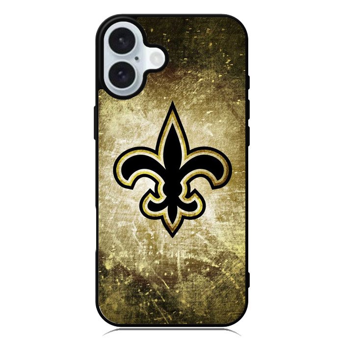 New Orleans Saints gold iPhone 16 Plus Case