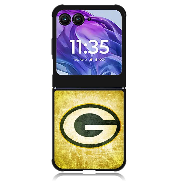 green bay packers Logo 1st Motorola Moto Razr Plus 2024 , Moto Razr+ 2024 Case