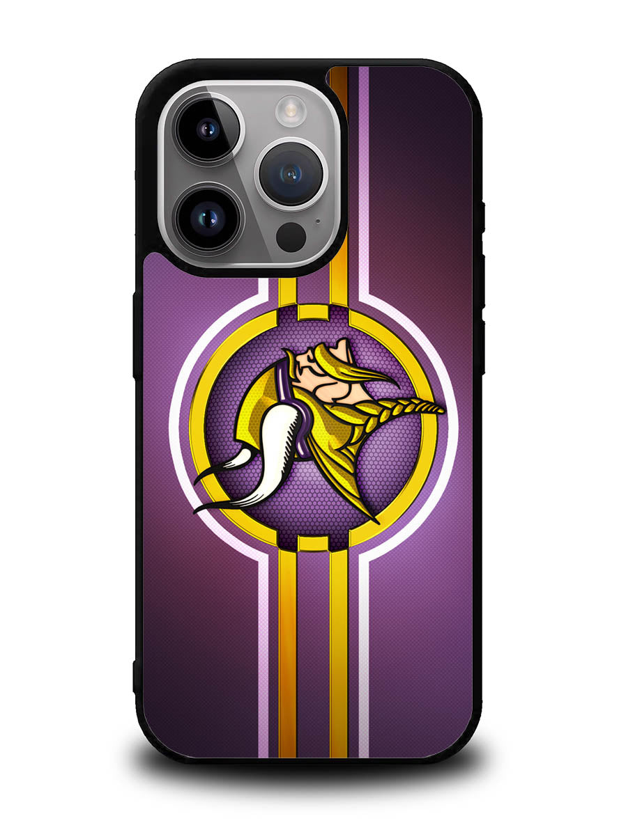 Minnesota Vikings Logo 1st iPhone 16 Pro Max Case