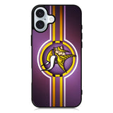 Minnesota Vikings Logo 1st iPhone 16 Plus Case