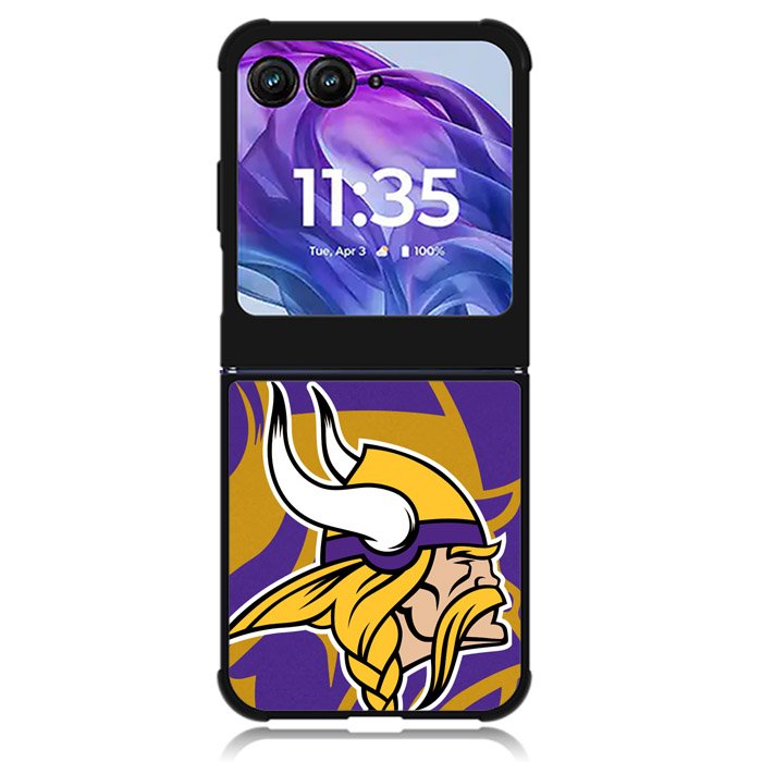 Minnesota Vikings 6th Motorola Moto Razr Plus 2024 , Moto Razr+ 2024 Case