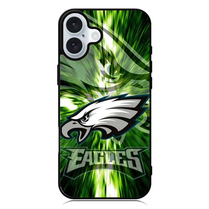 Philadelphia Eagles Green Logo iPhone 16 Case