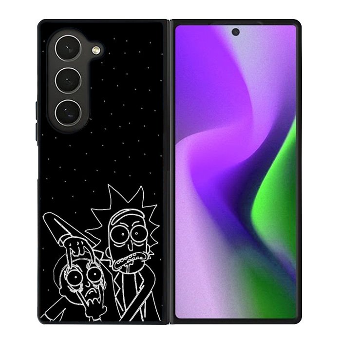 Rick And Morty Art Samsung Galaxy Z Fold 6 Case