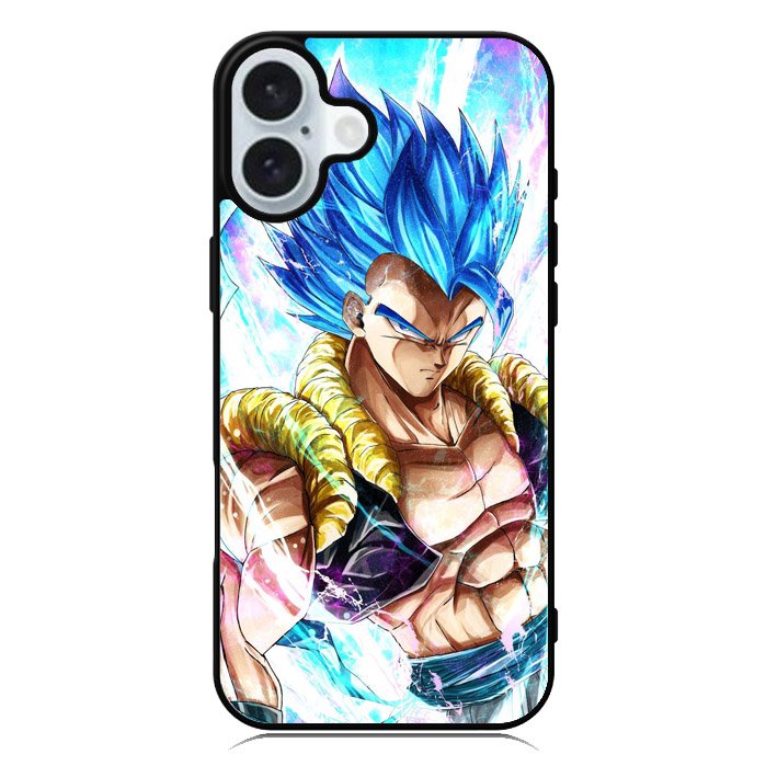 Gogeta Blue Art Dragon Ball iPhone 16 Case