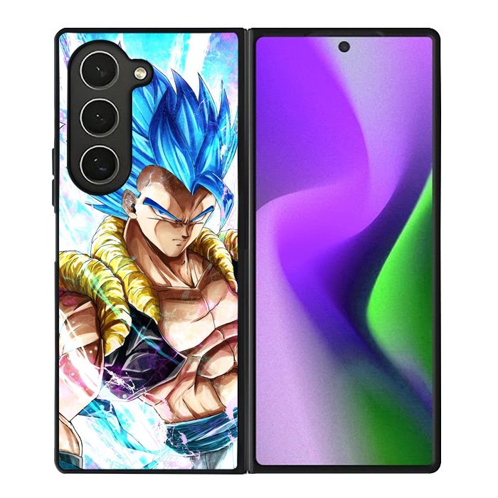 Gogeta Blue Art Dragon Ball Samsung Galaxy Z Fold 6 Case