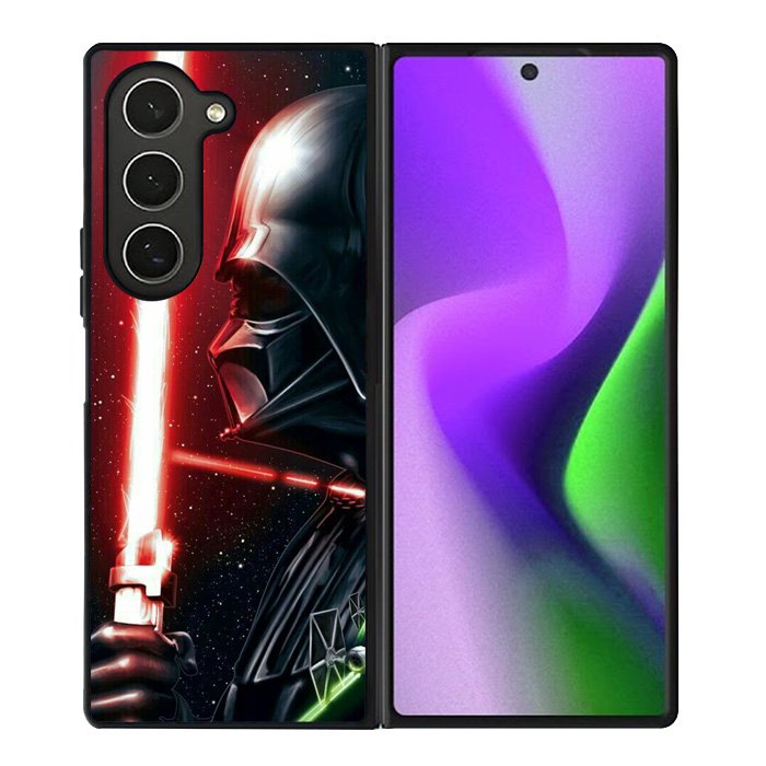 Darth Vader Red Saber Samsung Galaxy Z Fold 6 Case