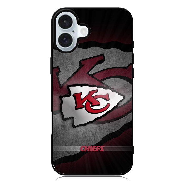 Kansas City Chiefs Logo 1st iPhone 16 Plus Case