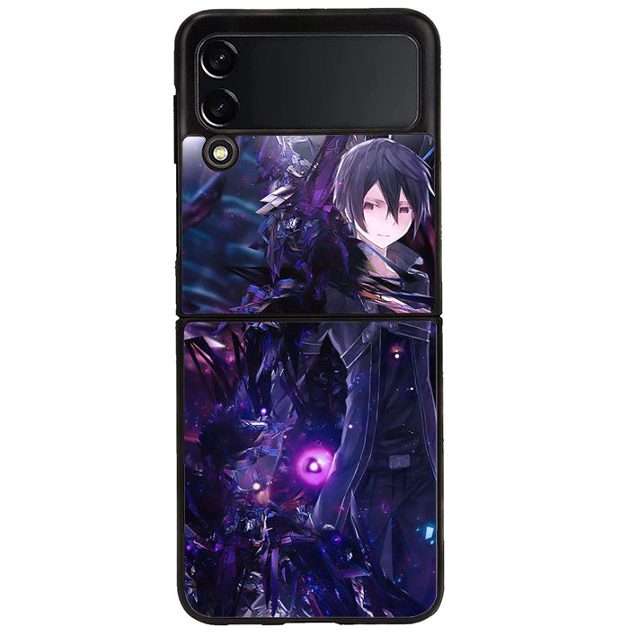 sword art online kirito 1st Samsung Galaxy Z Flip 4 5G 2022 Case