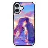 sword art online kirito and asuna iPhone 16 Plus Case