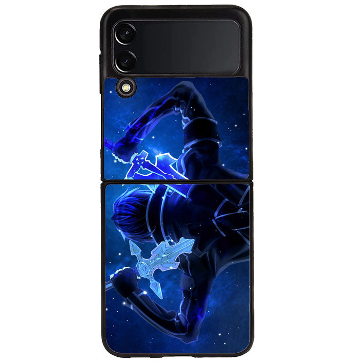 sword art online kirito 2nd Samsung Galaxy Z Flip 4 5G 2022 Case