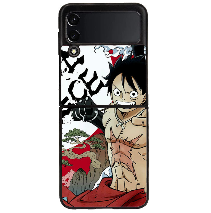 One Piece Monkey D Luffy 1st Samsung Galaxy Z Flip 4 5G 2022 Case