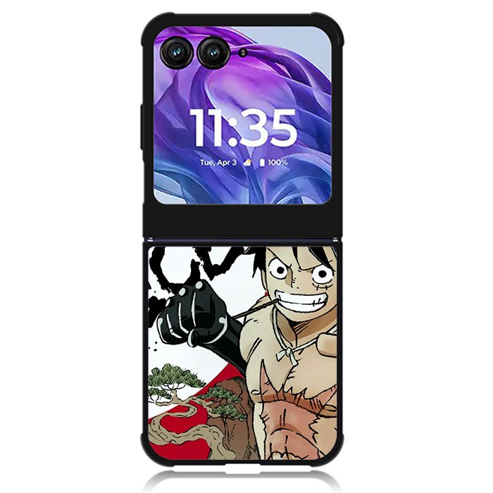 One Piece Monkey D Luffy 1st Motorola Moto Razr Plus 2024 , Moto Razr+ 2024 Case