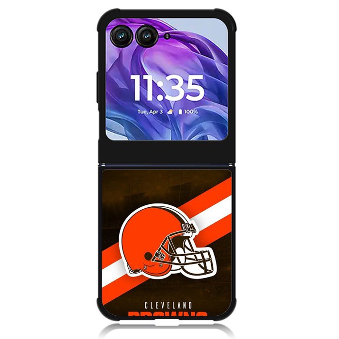 Cleveland Browns 3rd Motorola Moto Razr Plus 2024 , Moto Razr+ 2024 Case