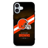 Cleveland Browns 3rd iPhone 16 Plus Case