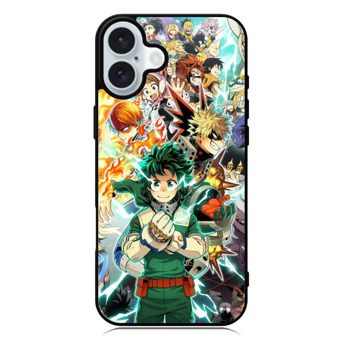 my hero academia iPhone 16 Case