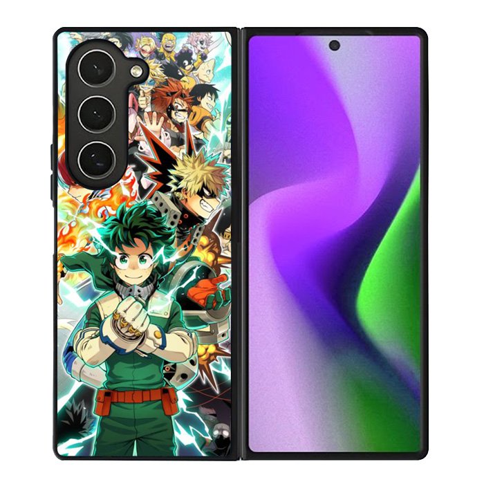 my hero academia Samsung Galaxy Z Fold 6 Case