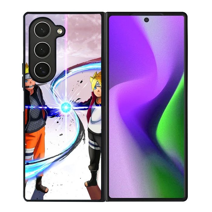 Naruto and Boruto Samsung Galaxy Z Fold 6 Case