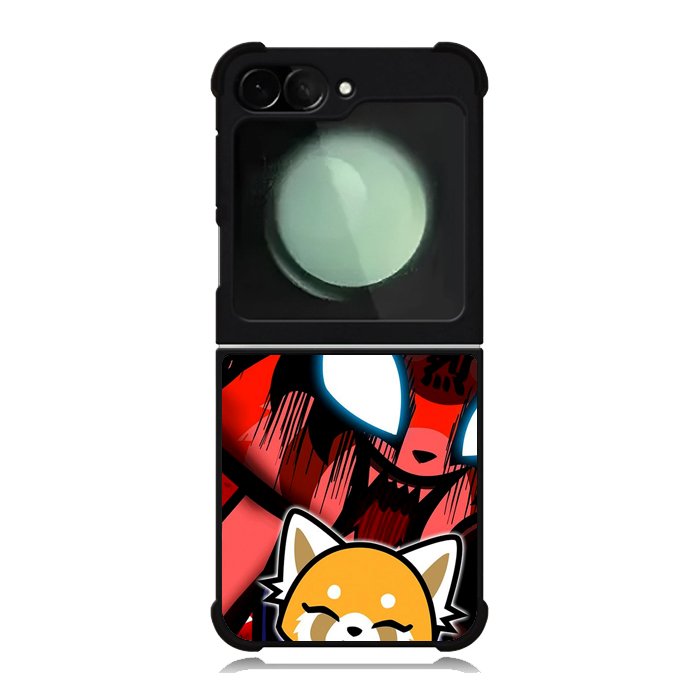 aggretsuko cartoon Samsung Galaxy Z Flip 6 Case